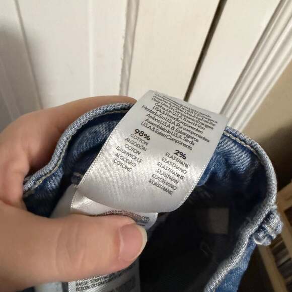 MOTHER High Waisted Weekender Slice Heel Jeans Size 28 - Picture 9 of 13